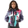 Jacket Purple Pink Blue