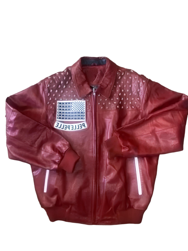 Pelle Pelle Americana Red Leather Jacket Bold & Stylish Choice