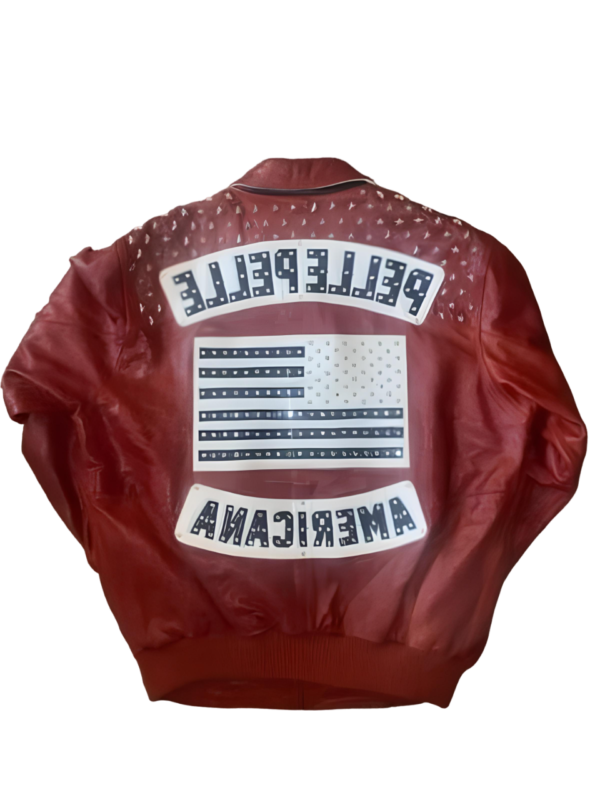 Pelle Pelle Americana Red Leather Jacket Bold & Stylish Choice