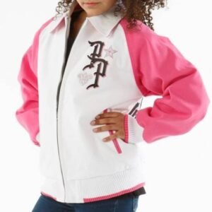 Black Label Pink and White Jacket