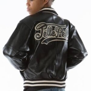 Kids Black Leather Jacket