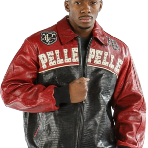 Pelle Pelle Standing Red Leather Jacket