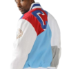 Pelle Pelle White and Blue Dunk Jacket Limited Edition