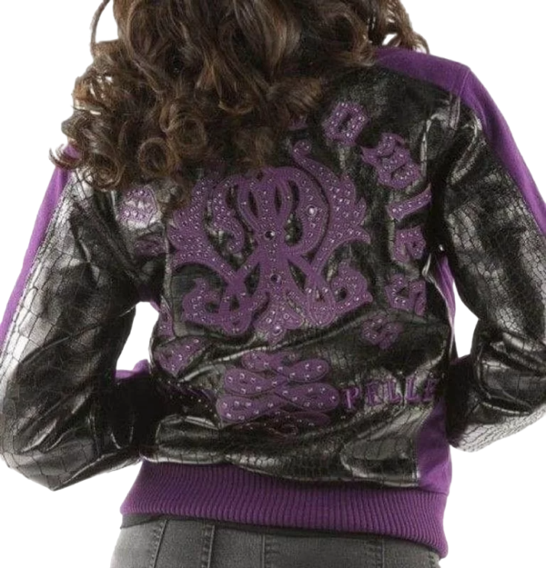 Pelle Pelle Forever Fearless Purple Jacket Iconic Design