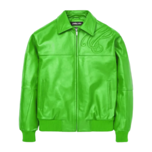 Pelle Pelle Puff Plush Green Jacket