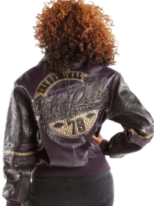 Pelle Pelle Women Purple MB Leather Jacket